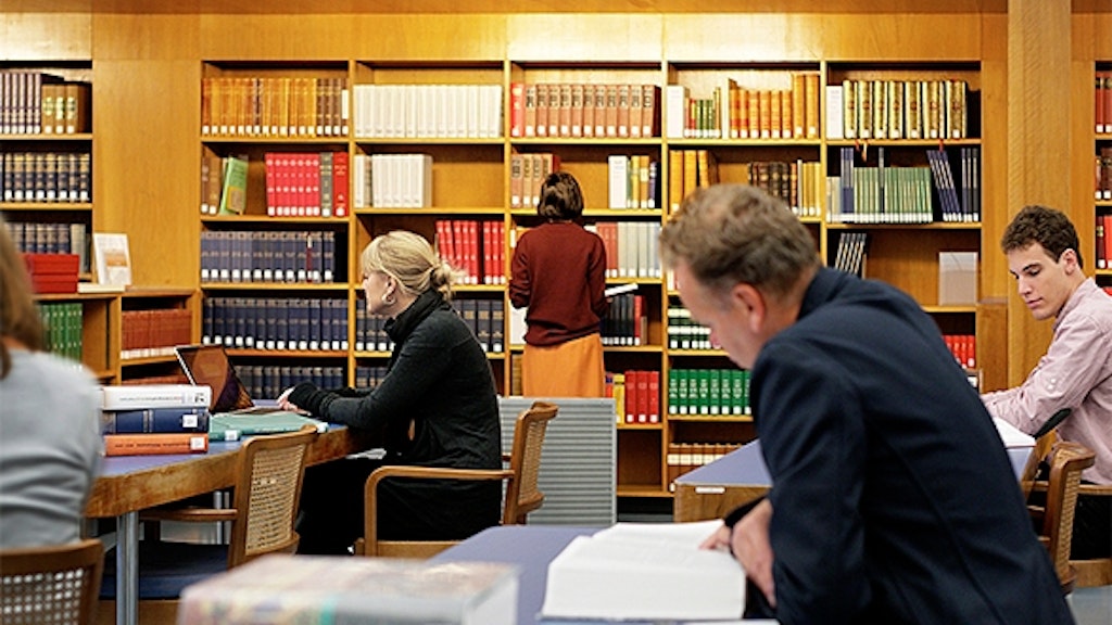 Des places de travail gratuites à la Bibliothèque nationale suisse.