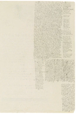Manuskript von Robert Walser in Kleinstschrift