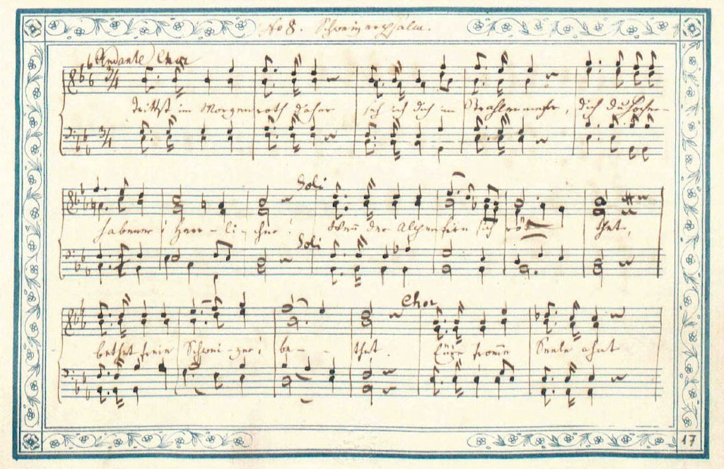 Zwyssig’s Swiss national anthem (“Swiss Psalm”)