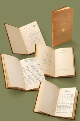 Widmungsexemplar der «Duineser Elegien» Rilkes an Nanny Wunderly-Volkart