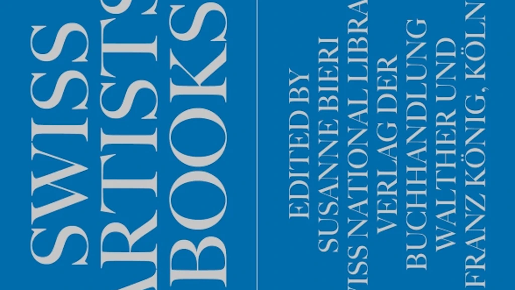 Umschlag des Buchs «Schweizer Künstlerbücher – Livres d’artistes suisses – Libri d’artista svizzeri – Swiss artists’ books»
