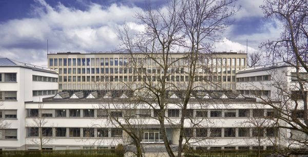 Aussenansicht der Nationalbibliothek